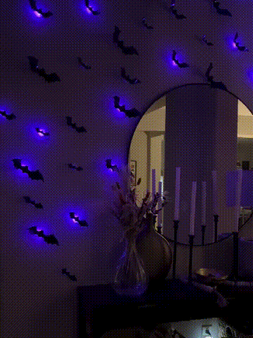 💥💥🦇Halloween 3D Lighted Bats